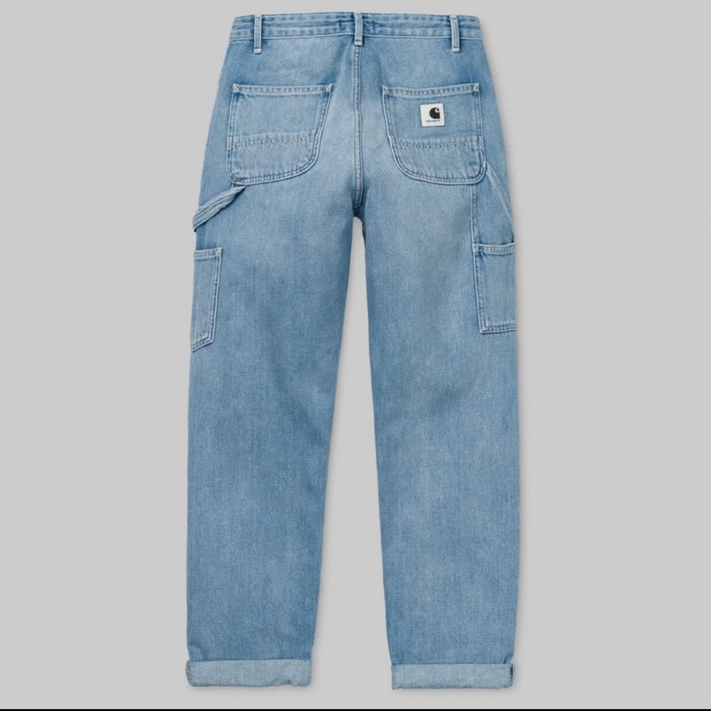 Carhartt wip light stone wash pierce jeans